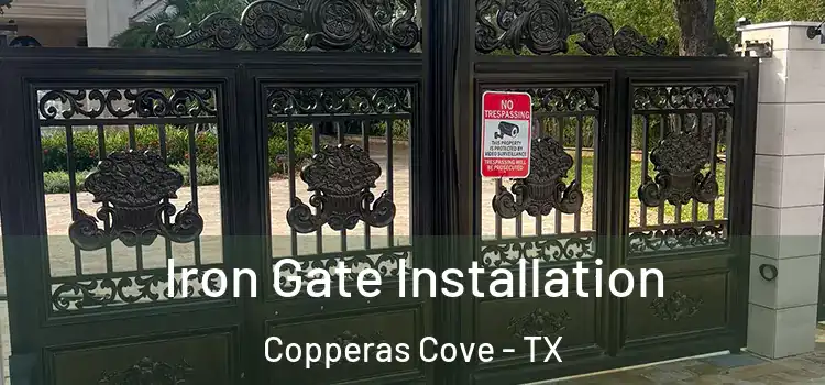  Iron Gate Installation Copperas Cove - TX
